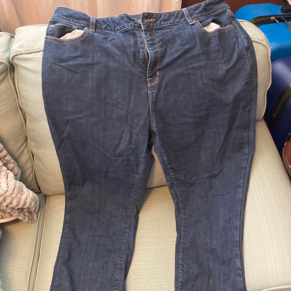 L.L. Bean Flannel Lined Jeans